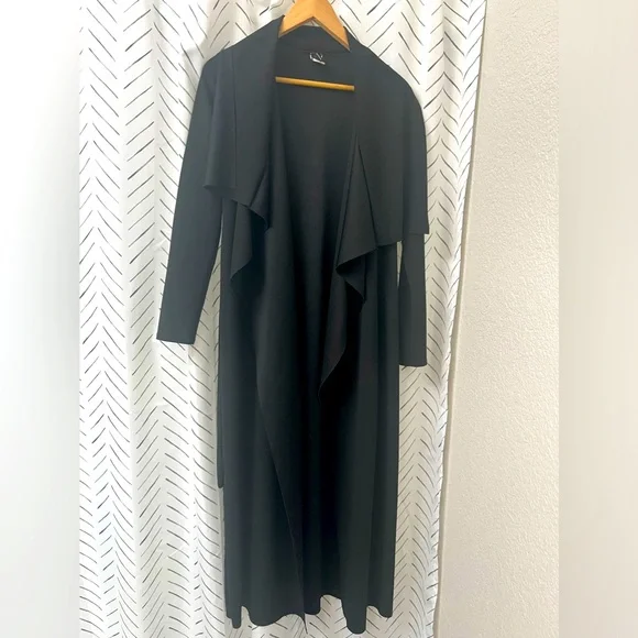 Windsor- Small - Black Trench coat / Dress / Jacket - Picture 2 of 5